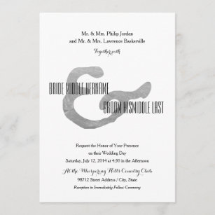 Caslon Mr & Mrs Wedding Envelope Stickers with Name and Date