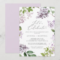 Rustic Lilac Let's Celebrate