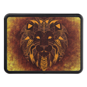 Rustic Lion Head Hitch Cover