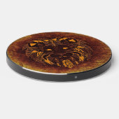 Rustic Lion Head Wireless Charger (Front 2)