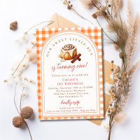 Rustic Little Bun Cinnamon Roll 1st Birthday Party