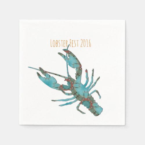 Rustic Lobster Napkins