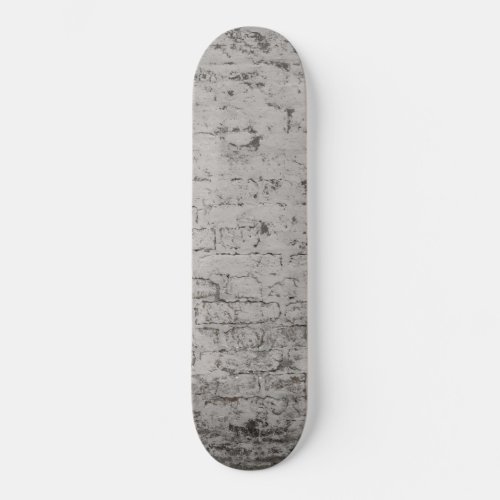 Rustic Loft Brick Wall 1 wall decor art Skateboard