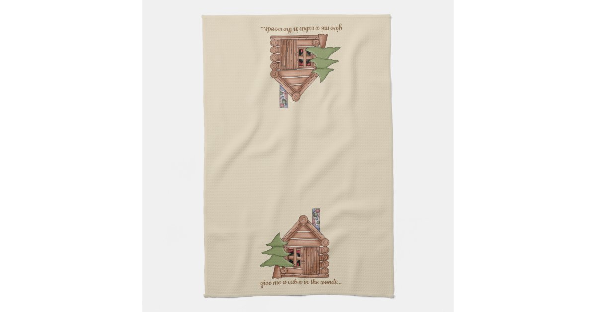 Log Cabin Kitchen Towels