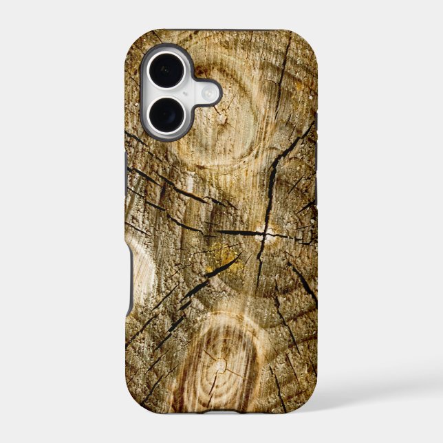 Rustic Log Roll Iphone Case (Back)