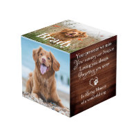 Rustic Loving Memory Pet Loss Pet Memorial 4 Photo