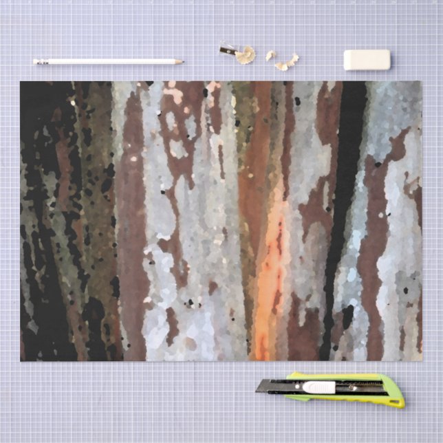 Rustic Lumber design 1 Tissue Paper (Craft)