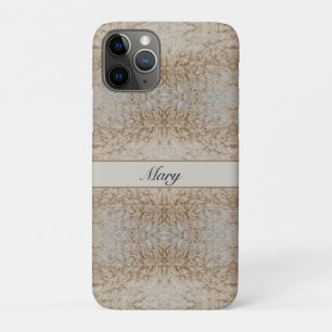 Rustic Luxe Psychedelic Sheep Wool Texture iPhone 11 Pro Case