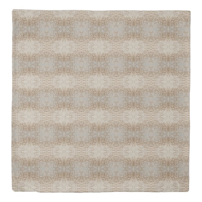 Rustic Luxe | Psychedelic Sheep Wool Texture Duvet Cover (Front)