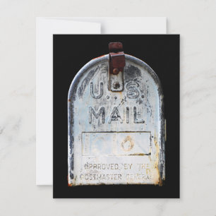 Rustic Mailbox  Card
