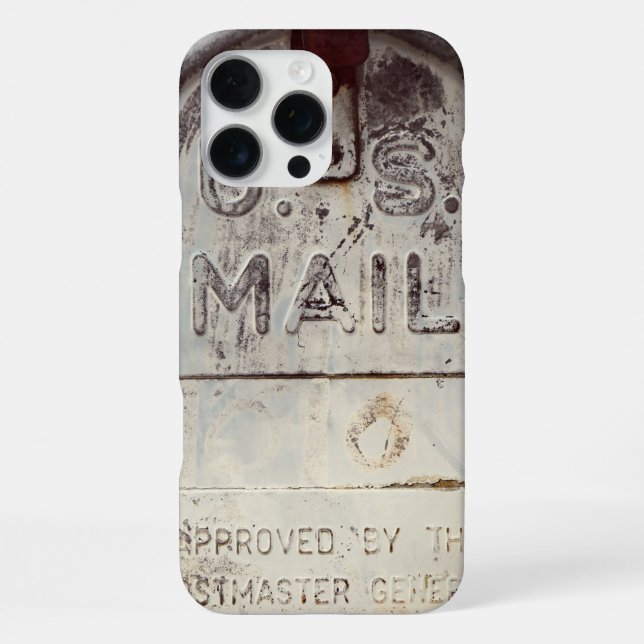 Rustic Mailbox iPhone Case (Back)