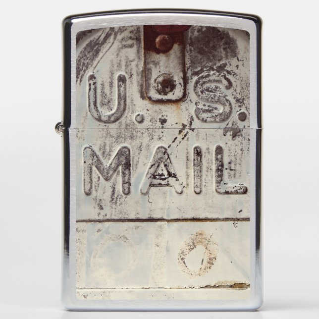 Rustic Mailbox  Zippo Lighter (Front)