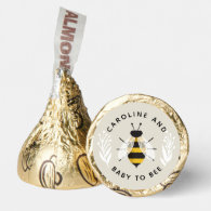 Rustic Mama and Baby to Bee Shower Invitation Hershey®'s Kisses®