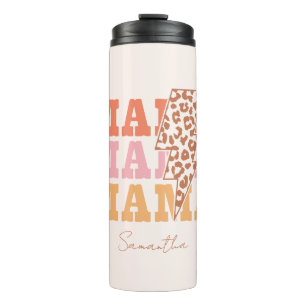 Rustic "Mama" Repeat Thermal Tumbler