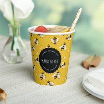 Rustic Mama to Bee Baby Shower Paper Cup