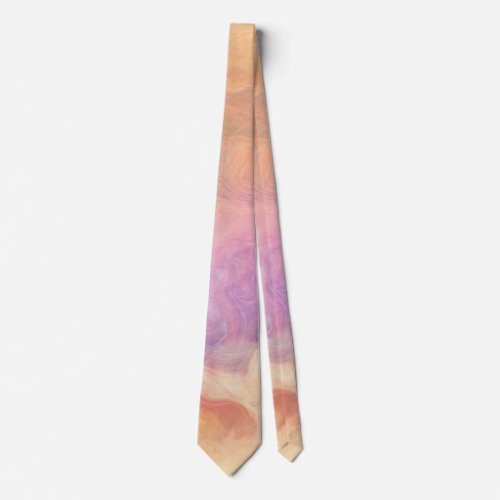 Rustic Marbled Abstract  Design on Both Sides Neck Tie