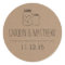 Rustic Mason Jar| Heart Wedding Favor Sticker