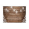 Rustic Mason Jar Lights Lace Wedding Info Details