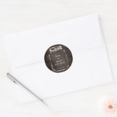 rustic mason jar wedding seals (Envelope)