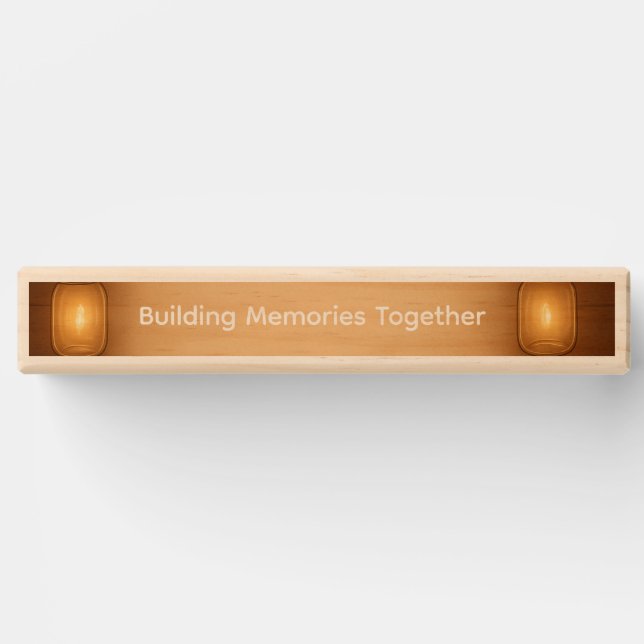 Rustic Mason Jar Wedding Topper Tower Game  (Front)