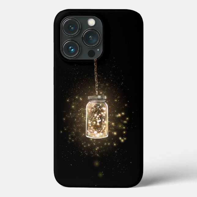 Rustic Mason Jars String Lights   Case-Mate iPhone Case (Back)
