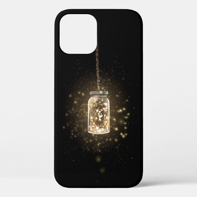 Rustic Mason Jars String Lights   Case-Mate iPhone Case-Mate iPhone Case (Back)