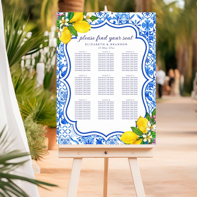 Rustic Mediterranean Wedding with Lemons Poster (Creator Uploaded)