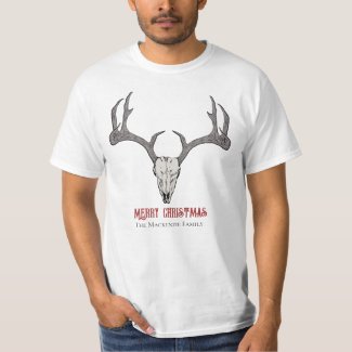 Rustic Men's Deer Head Reindeer Skull Antlers