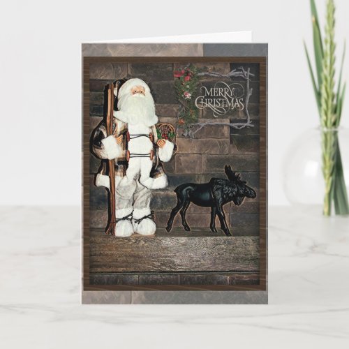 Rustic Merry Christmas Card