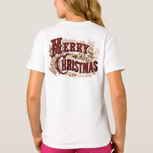 Rustic Merry Christmas  T-Shirt