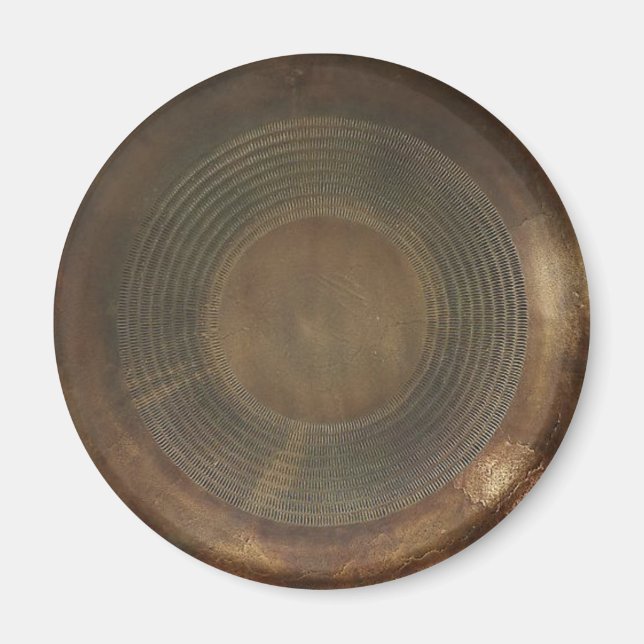 Rustic metal magnet (Front)