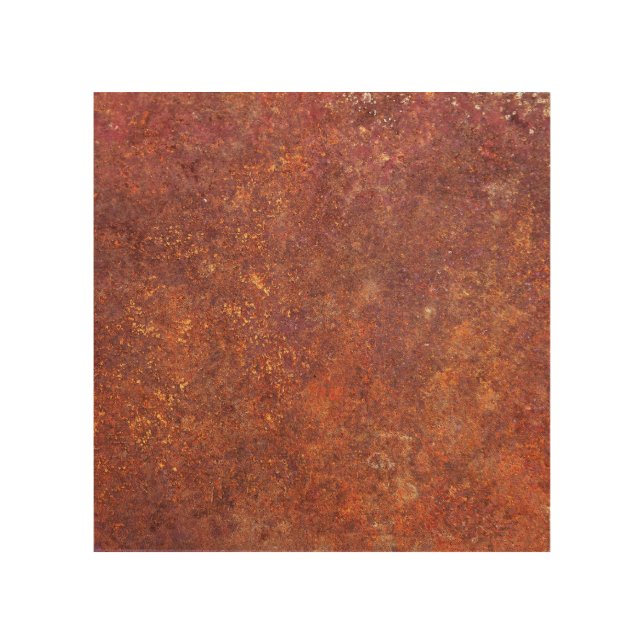 Rustic metal: textured surface. wood wall art (Front)