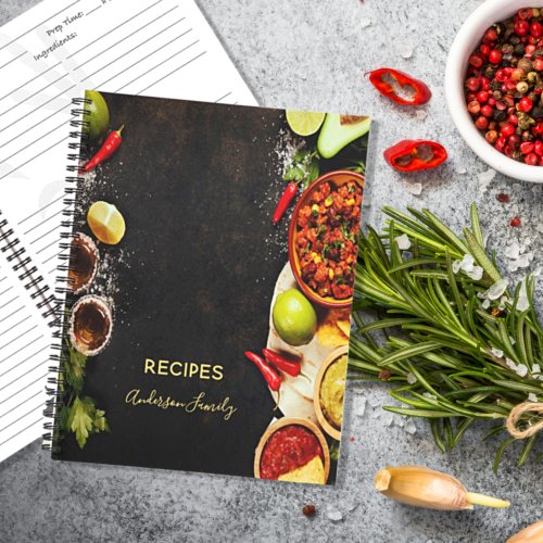 Rustic Mexican food style recipes Notebook