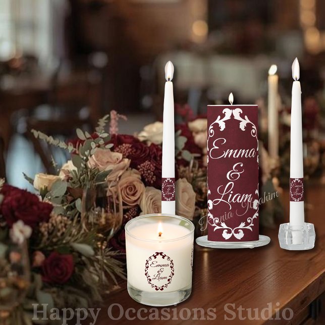 Rustic Mexican Wedding Candles (Creator Uploaded)