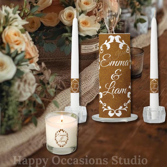 Rustic Mexican Wedding Candles (Creator Uploaded)