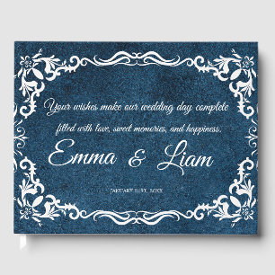 Rustic Mexican Wedding Guest Book 