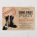 Rustic Military Going Away Party | Farewell Invitation