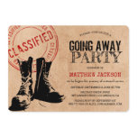 Rustic Military Going Away Party | Farewell Invitation Rustic Military Going Away Party | Farewell Invitation