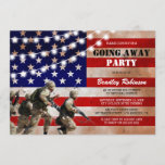 Rustic Military Going Away Party | Soldier Invitation