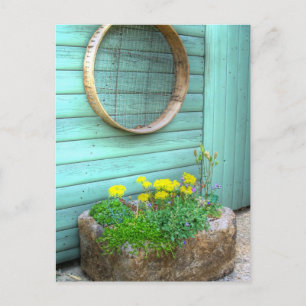 Rustic Mini Garden Postcard