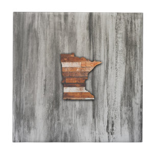 Rustic Minnesota Shape Ceramic Tile