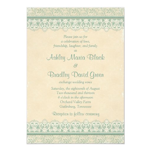 Parchment Paper Wedding Invitations 9