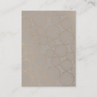 Rustic Modern Blank Business Card