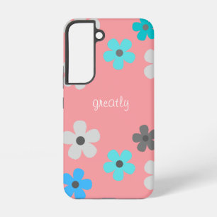 Rustic Modern Floral Samsung Galaxy S22 Case