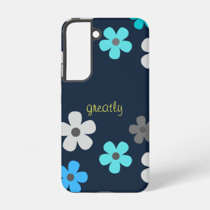 Rustic Modern Floral Samsung Galaxy S22 Case
