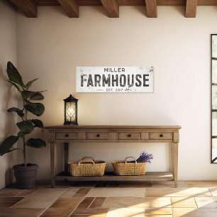 Rustic Modern Industrial Farmhouse Long Sign