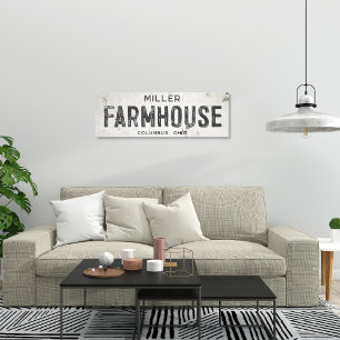 Rustic Modern Industrial Farmhouse Long Sign