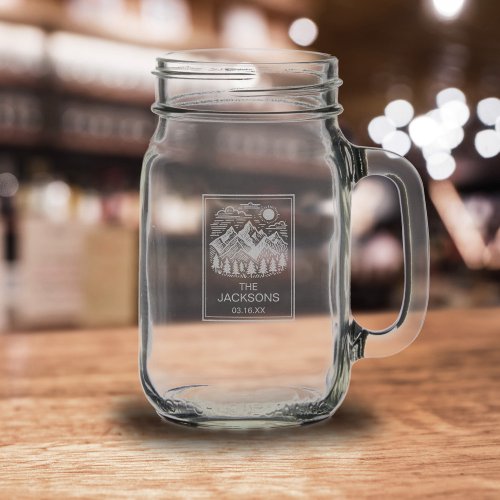 Rustic Modern Mountains Custom Wedding