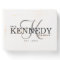 Rustic Monogram Family Name Established