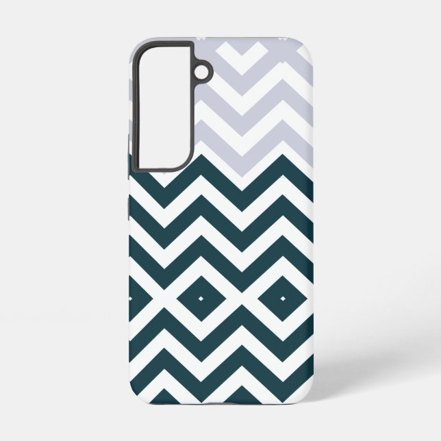 Rustic Monogram Groovy Chic Samsung  Galaxy Case (Back)